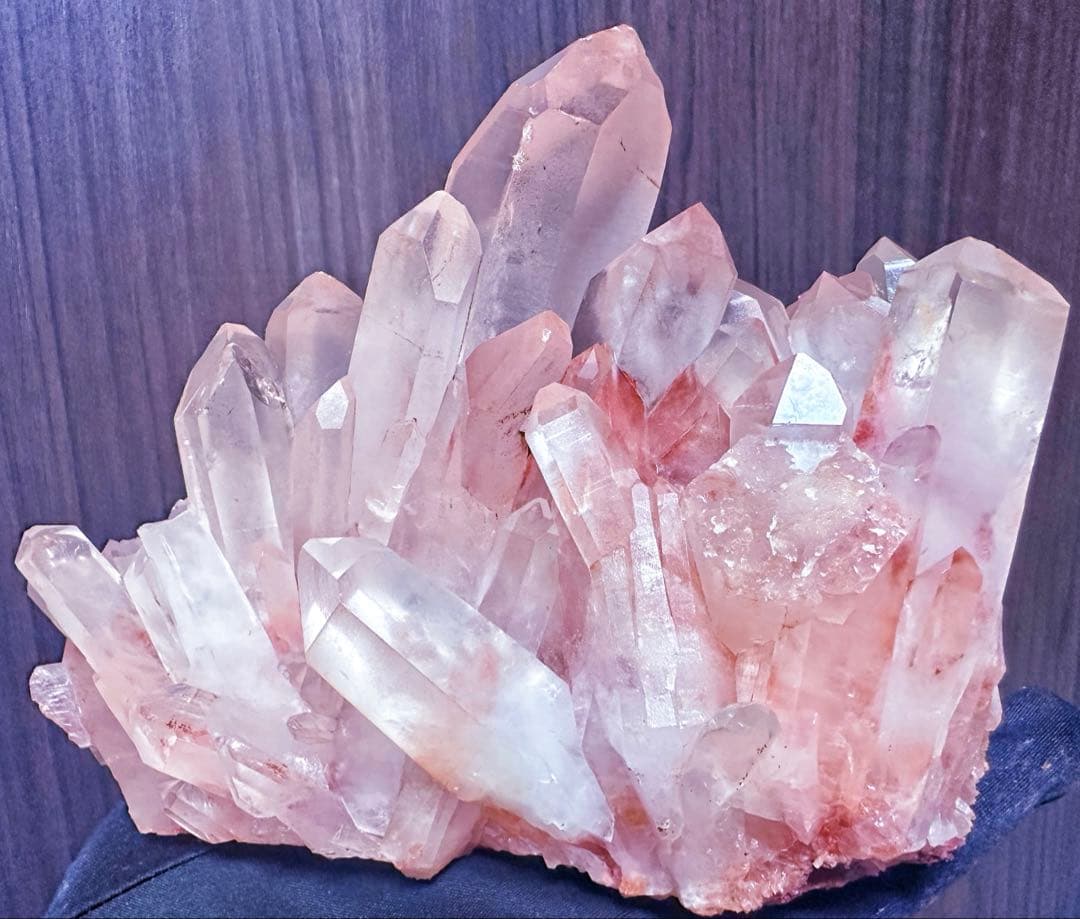 巨大❗爆レア❗️ 別格高級品 ❗️超強いパワー ピンク♡ヒマラヤクラスターA1311