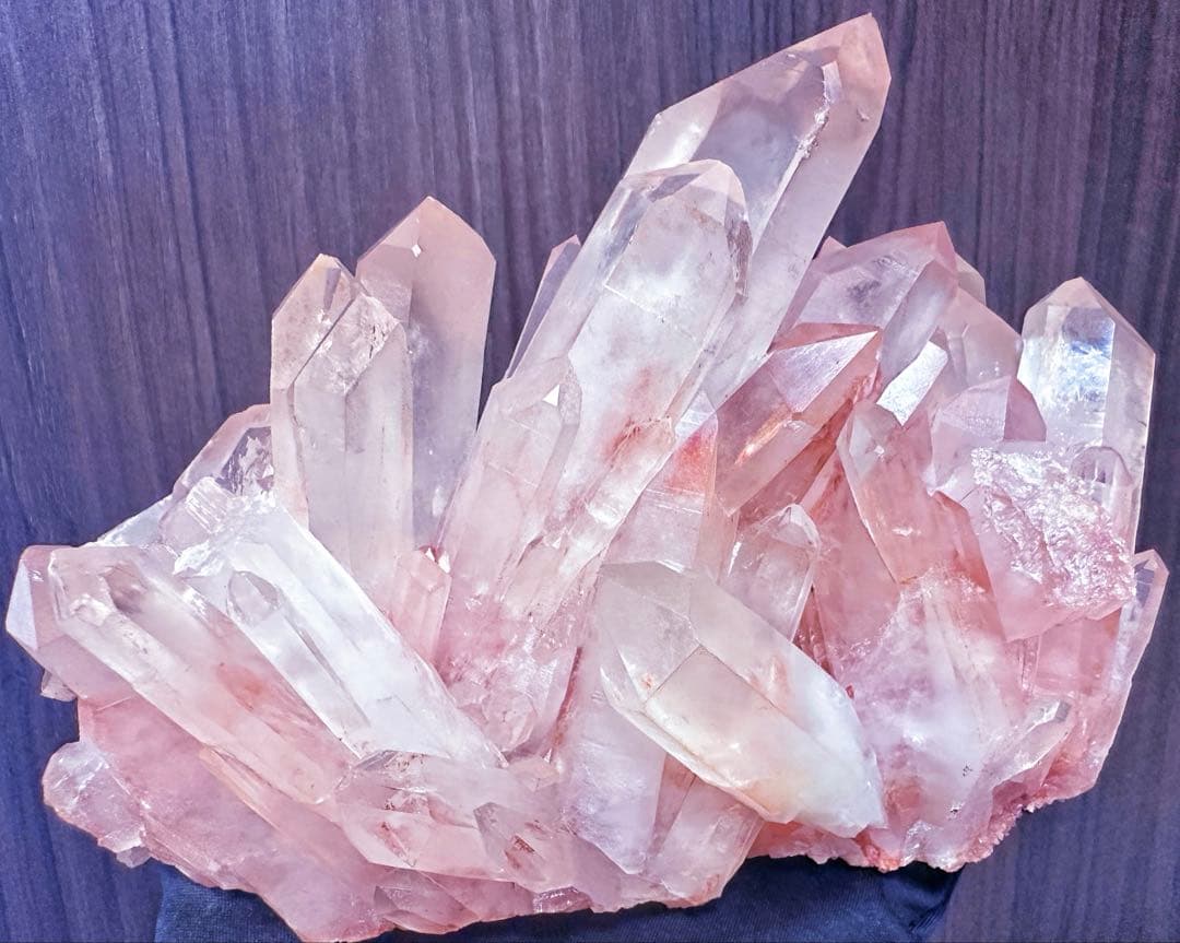 巨大❗爆レア❗️ 別格高級品 ❗️超強いパワー ピンク♡ヒマラヤクラスターA1311