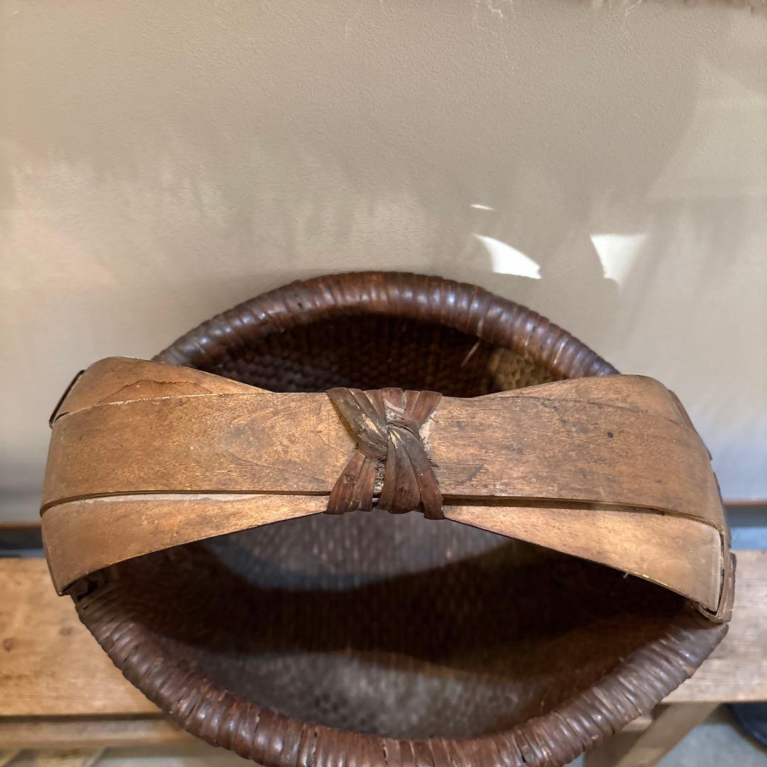 ヴィンテージ バスケット　籠