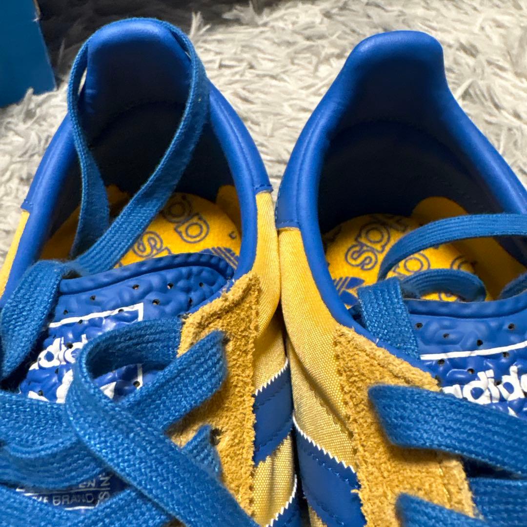 アディダス SL 72 IE6526 イエロー×ブルー 着用一度 adidas