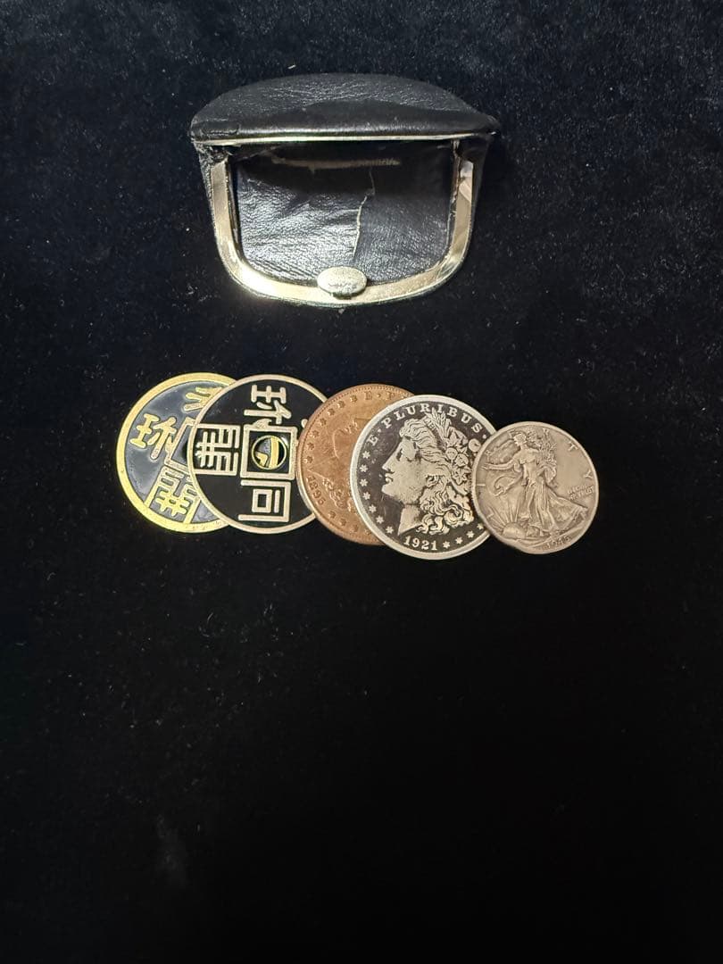 本物ウォーキングリバティ モルガンダラー その他5枚セット ケース付き