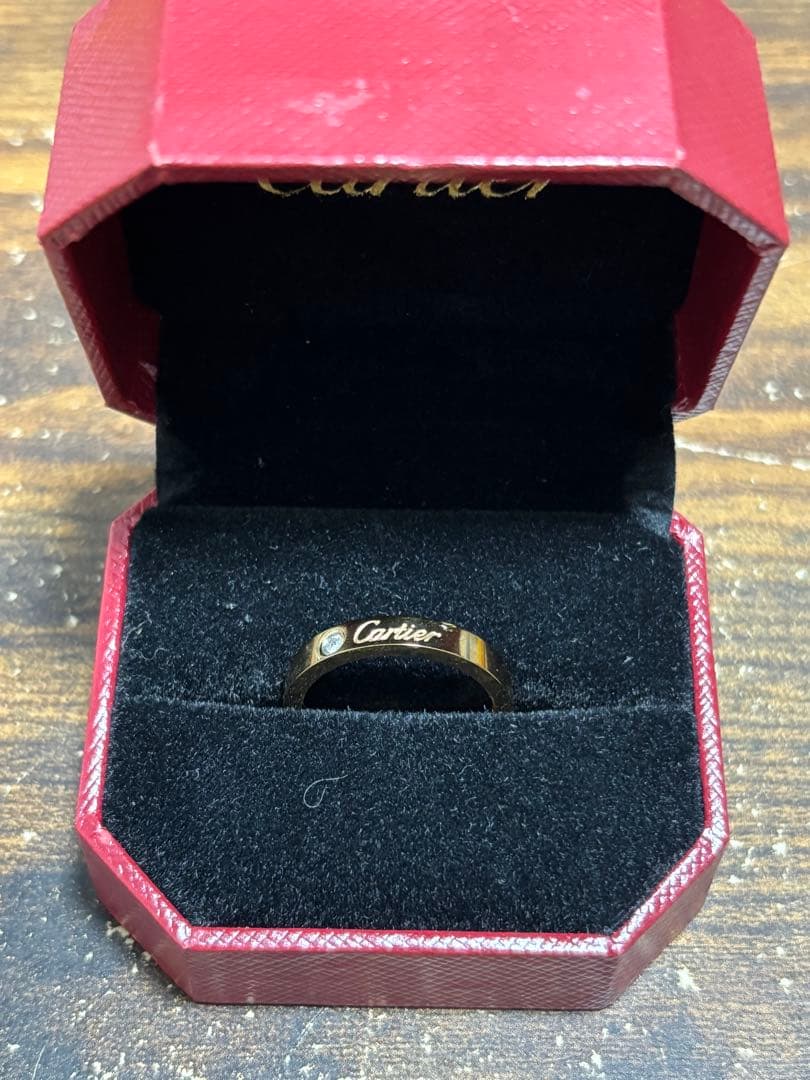 Cartier ゴールドリング　箱付き