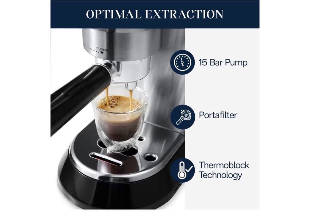 デロンギ デディカ エスプレッソ メーカー EC680M 新品未開封品