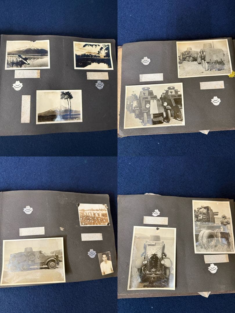 写真 戦車 大日本帝国陸軍 陸軍戦車学校 皇紀2600年 昭和15年 大東亜戦争