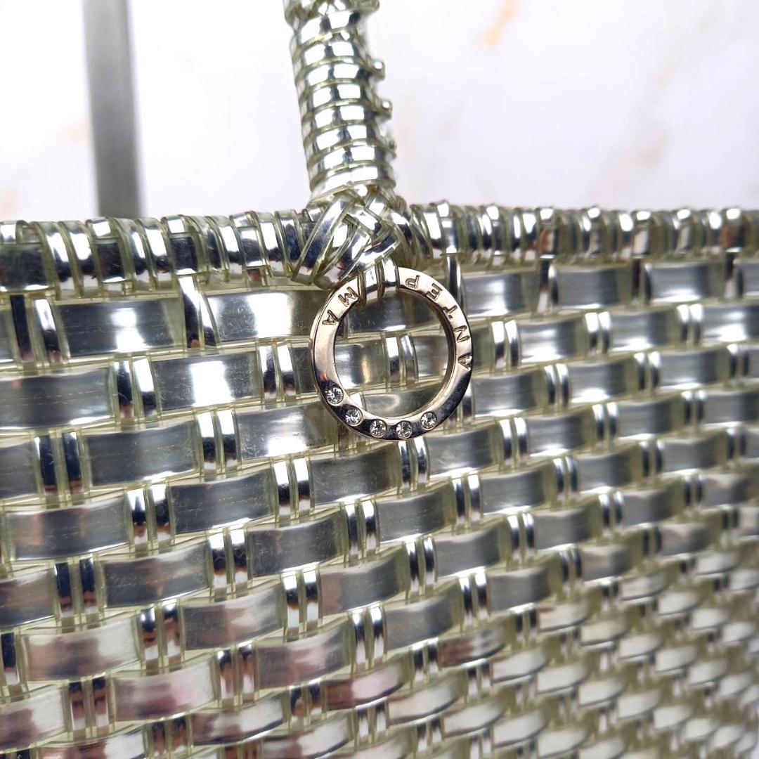 ✨良品✨ ANTEPRIMA イントレッチオ トートバッグ シルバー S