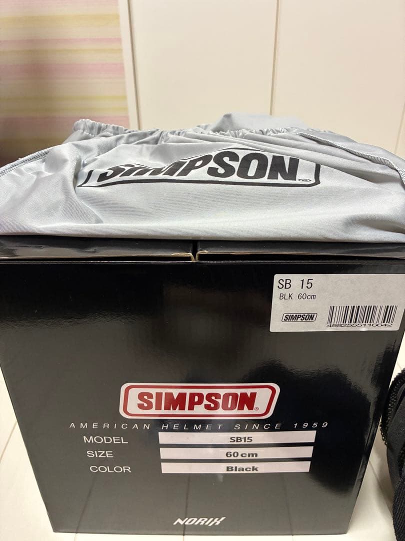 SIMSON フルフェイスヘルメット SB15 ブラック