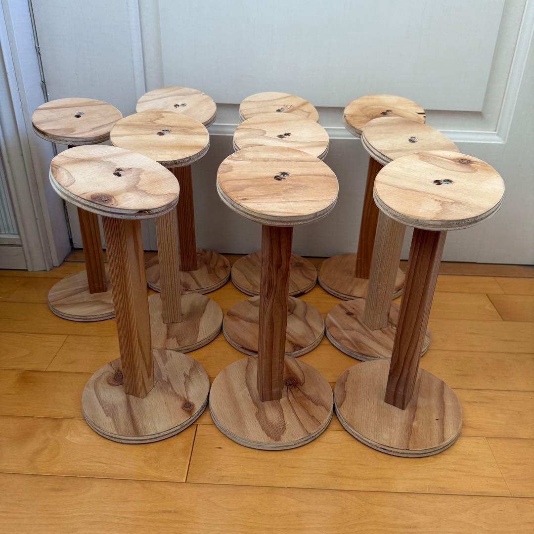 お値下げ 帽子スタンド 木製 20個セット ①②