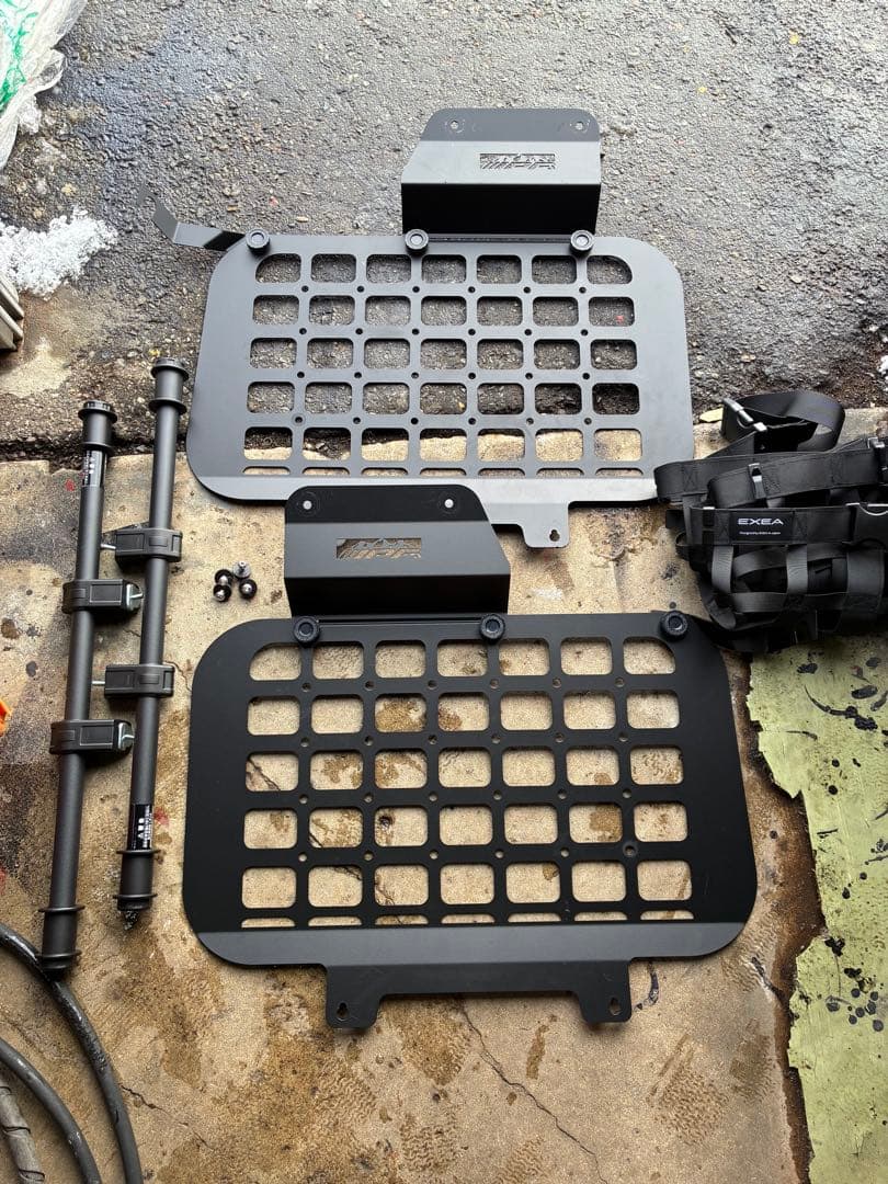 JB64 JB74 ジムニー　シエラ　リアサイドガラスガード　IPF EXP