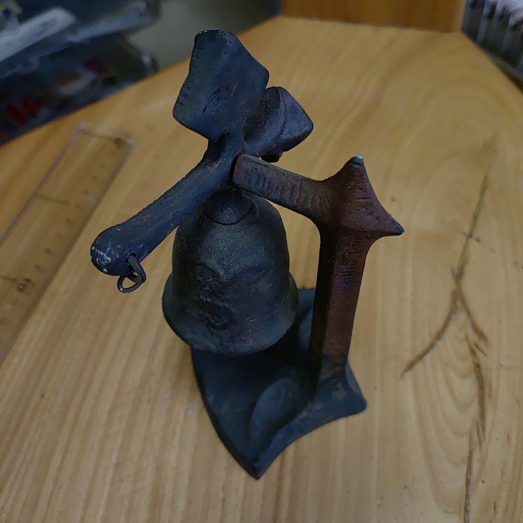 呼び出しベル　呼び出しチャイム　レトロ　アンティーク　真鍮製