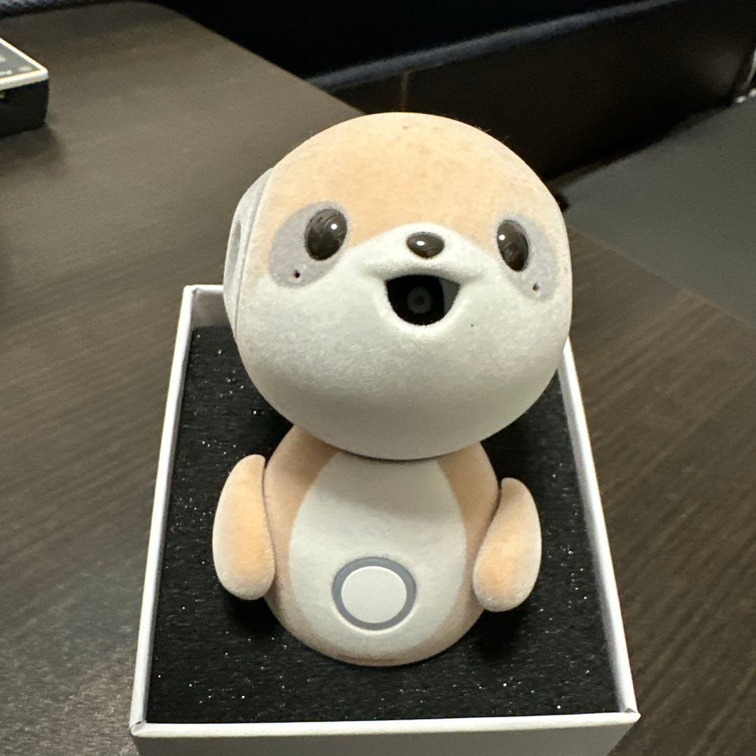 SHARP ポケとも ベージュ キャラクター型