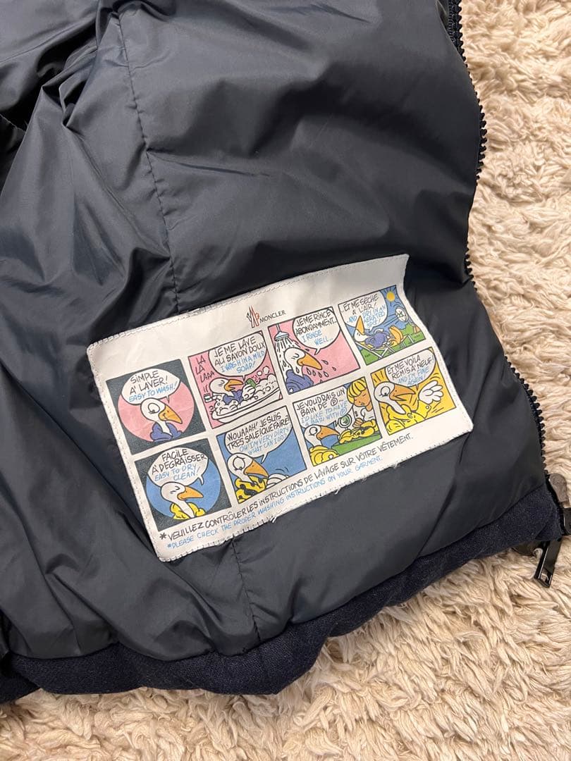 『美品』MONCLER GHANY ガーニー ダウンベスト ジャケット ウール
