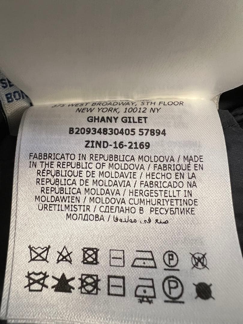 『美品』MONCLER GHANY ガーニー ダウンベスト ジャケット ウール