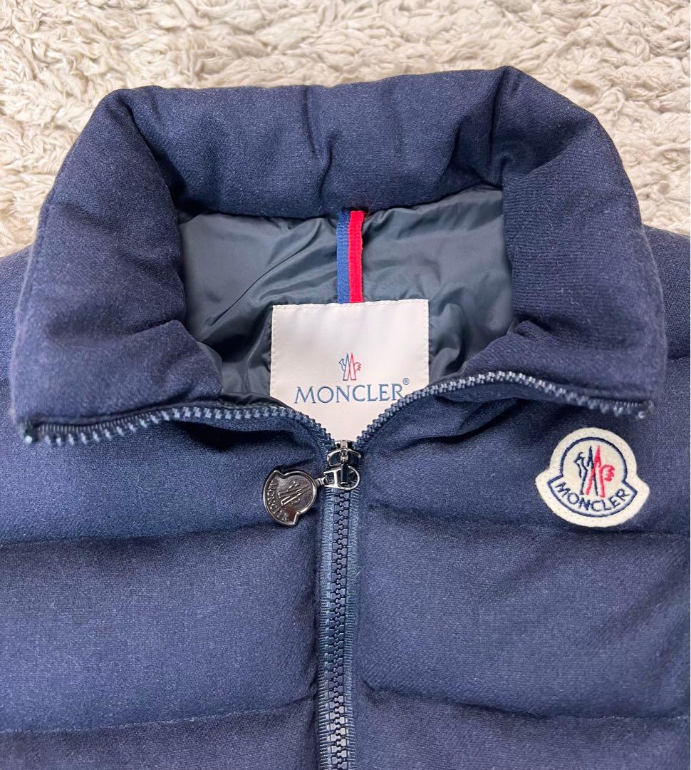 『美品』MONCLER GHANY ガーニー ダウンベスト ジャケット ウール