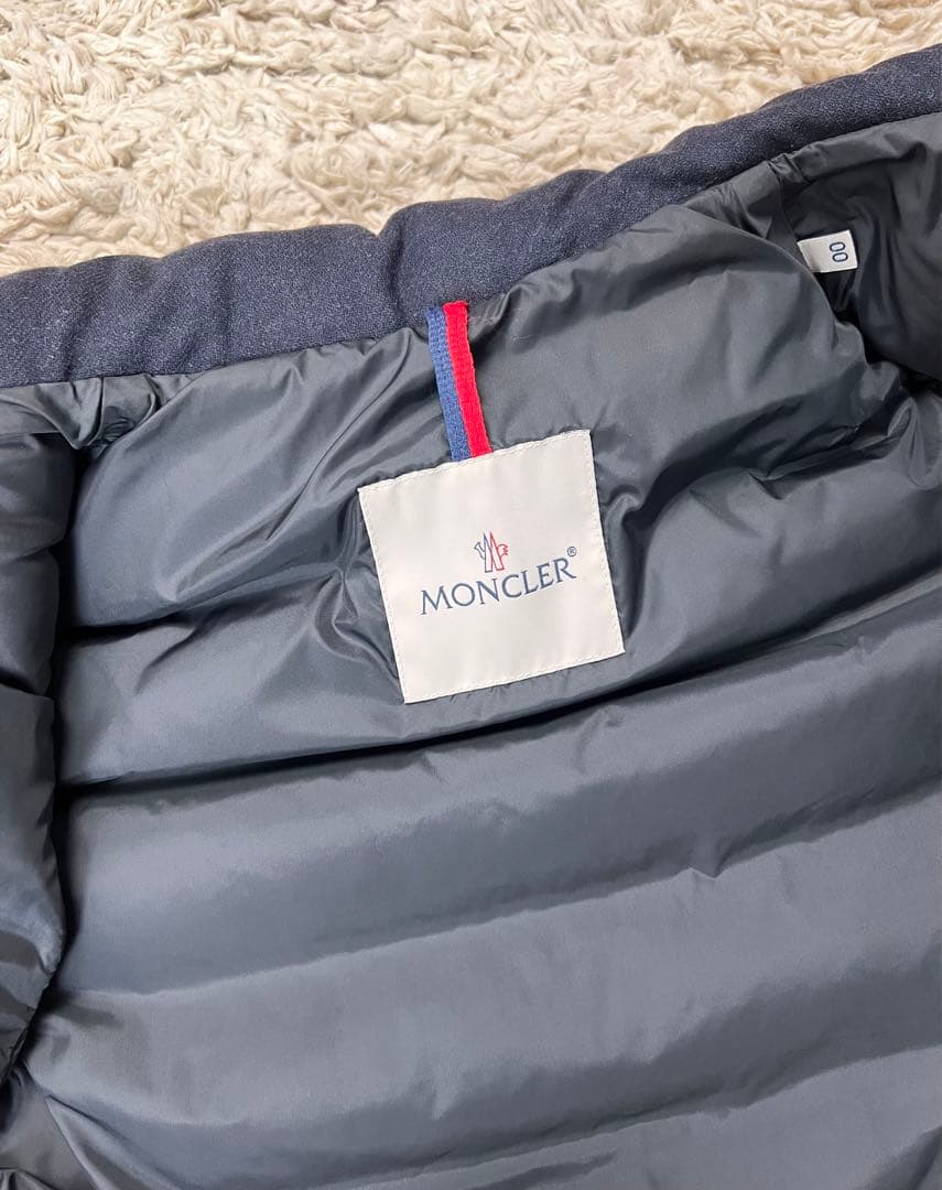『美品』MONCLER GHANY ガーニー ダウンベスト ジャケット ウール