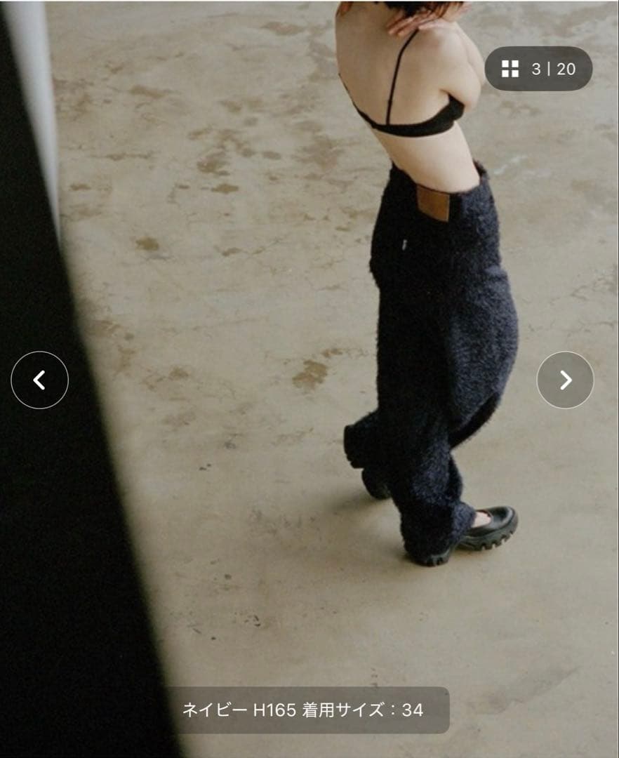 smamaさん　Charles Chaton mimic pants fin