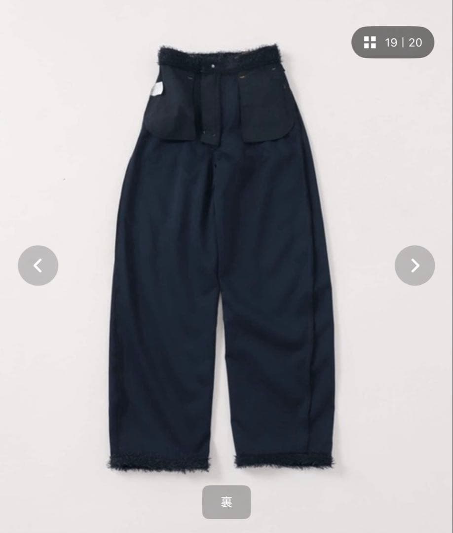 smamaさん　Charles Chaton mimic pants fin