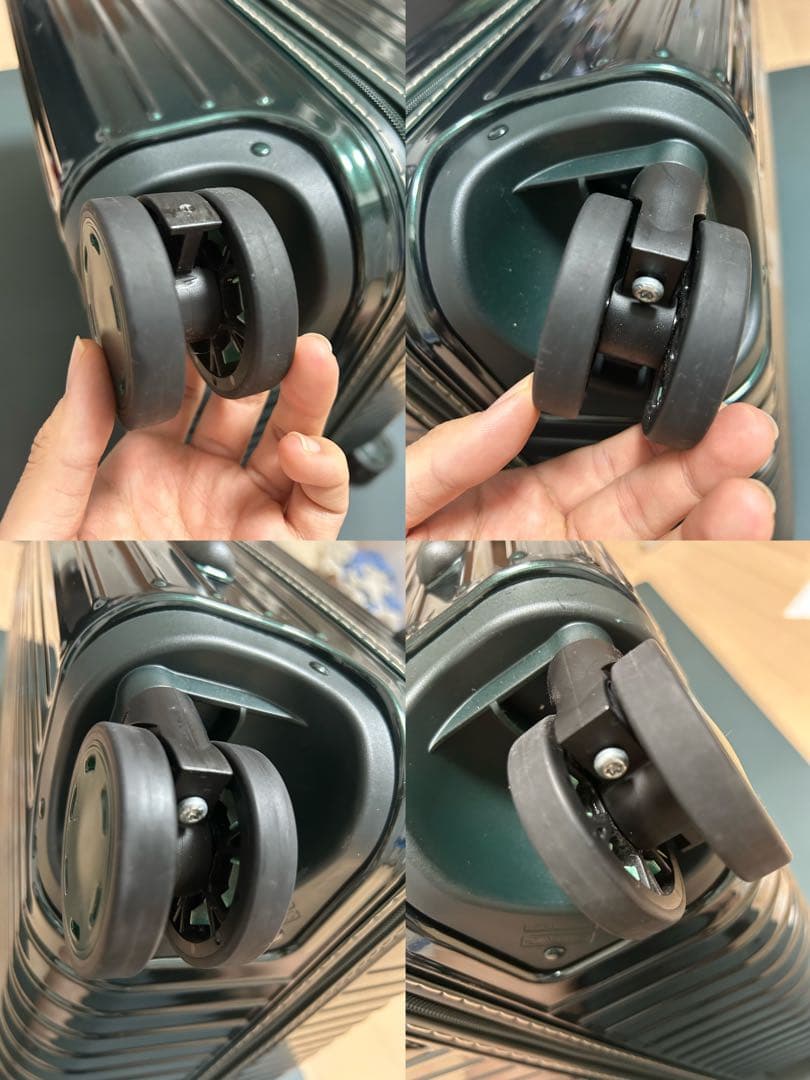 Rimowaリモワ94Lボサノバ4輪グリーン XLスーツケース【限定品】