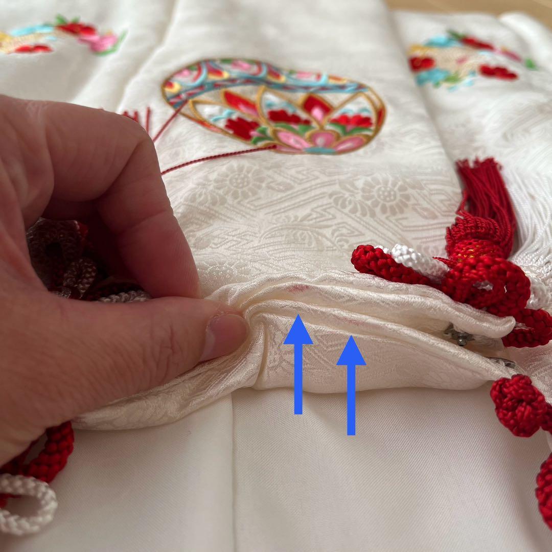 着物　被布　セット　正絹　七五三　三歳　女の子