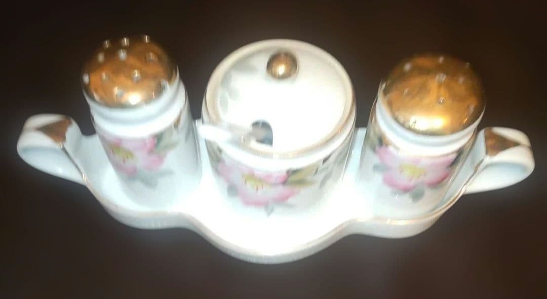 特価アンティーク オールドノリタケアゼリア 調味料入れセット