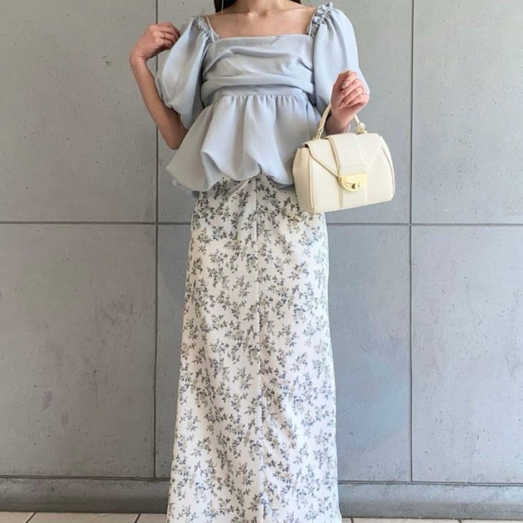 FRAY I.D フレイアイディー 3wayオフショルパフスリーブブラウス