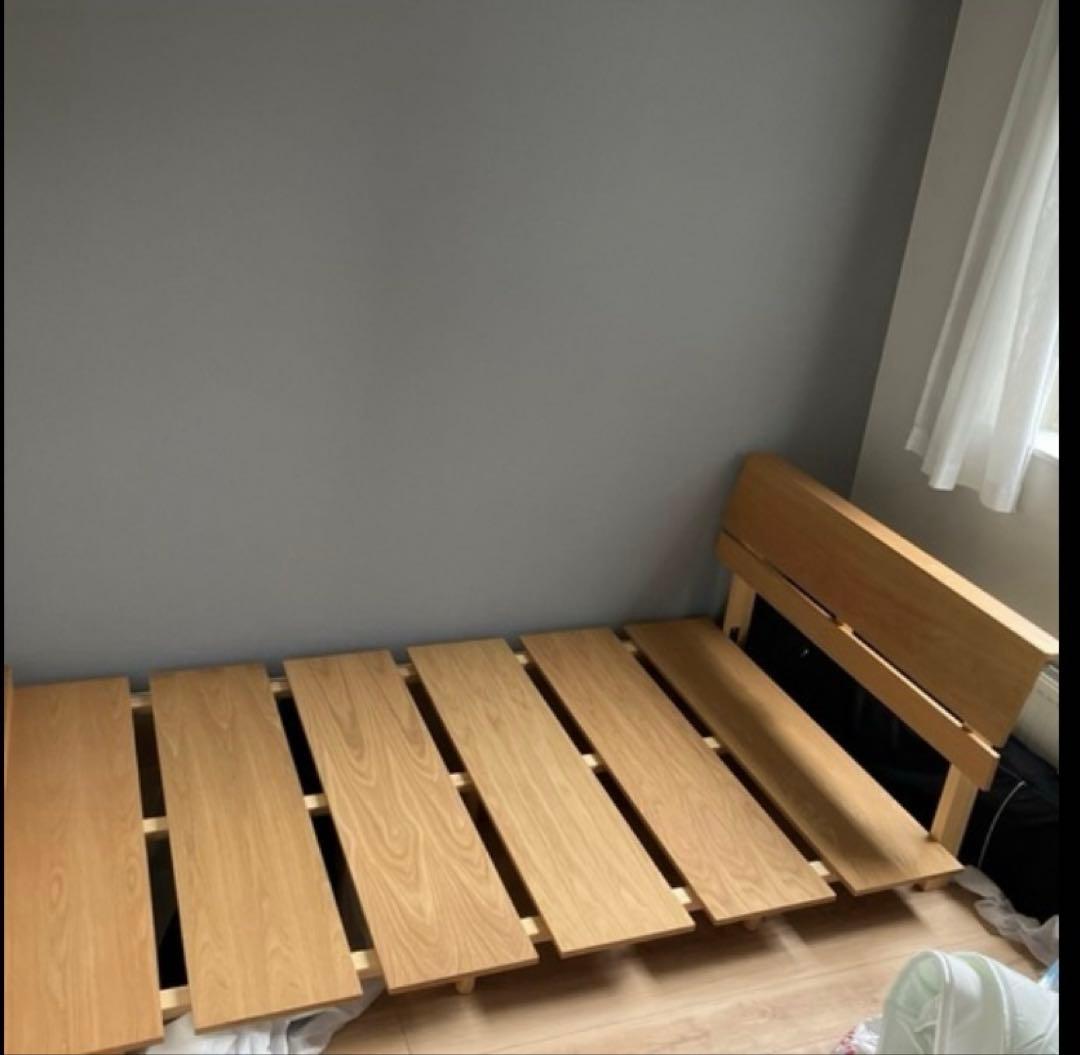 【美品】ニトリ　ベッドフレーム　セミダブル