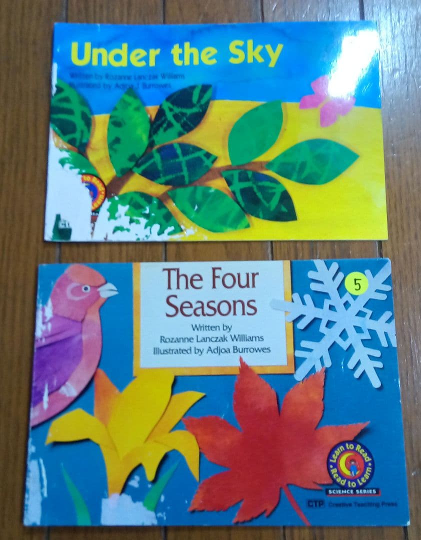 CTP絵本レベル1　絵本全48冊、CD12枚、ワーク6冊、日本語訳付き