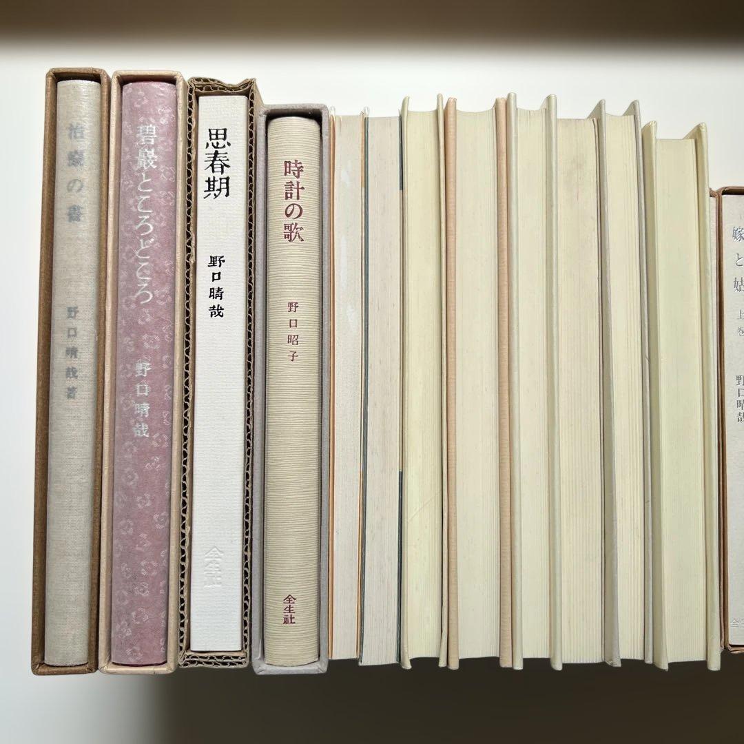 k*i様 8/23まで　野口晴哉著　全生社書籍　19冊まとめ売り