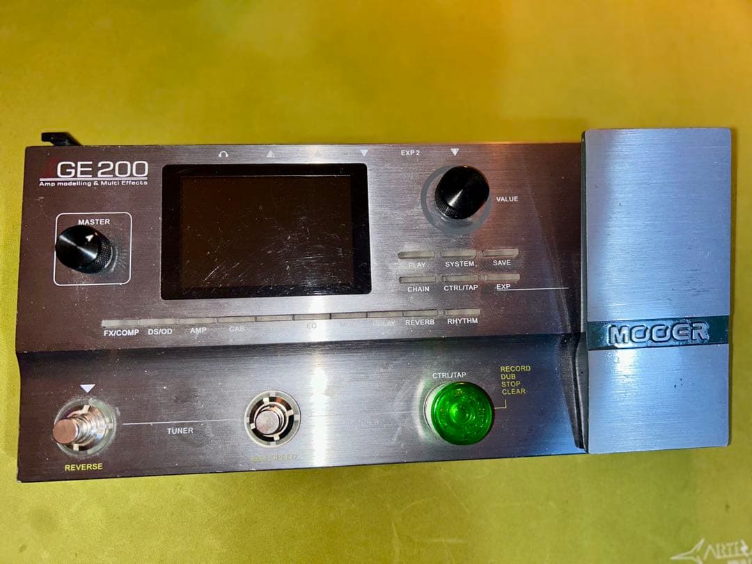 Mooer GE200 アンプモデリング マルチエフェクター