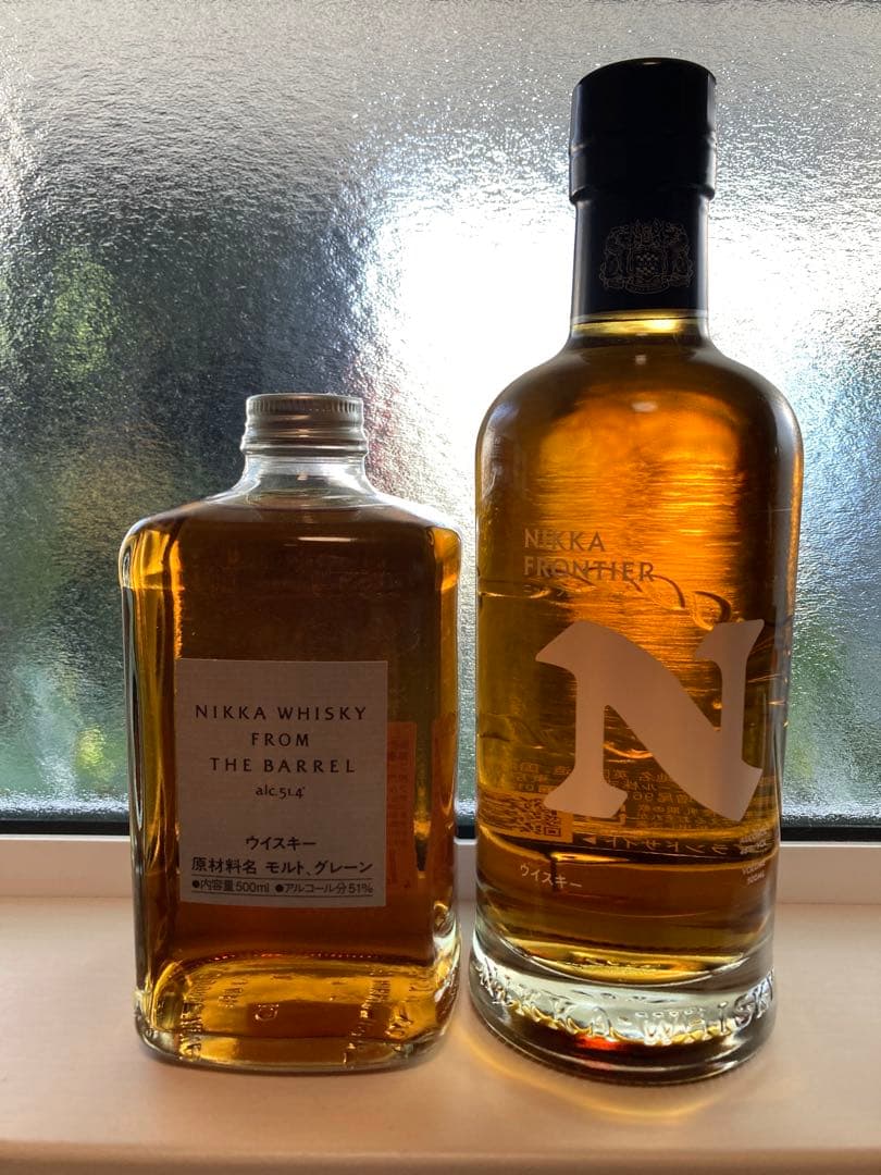 NIKKA WHISKY フロムザバレルとフロンティアのセット