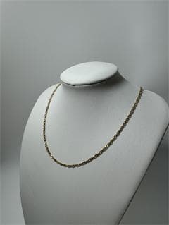 日本製K18ゴールド リンクチェーン ネックレス2.07g 45CM