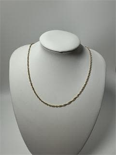 日本製K18ゴールド リンクチェーン ネックレス2.07g 45CM