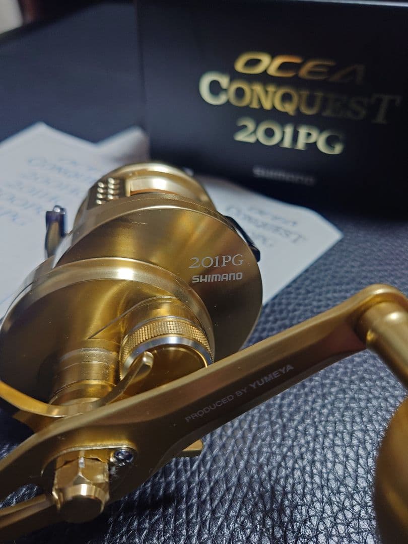 SHIMANO 美品 オシアコンクエスト201PG OH済み