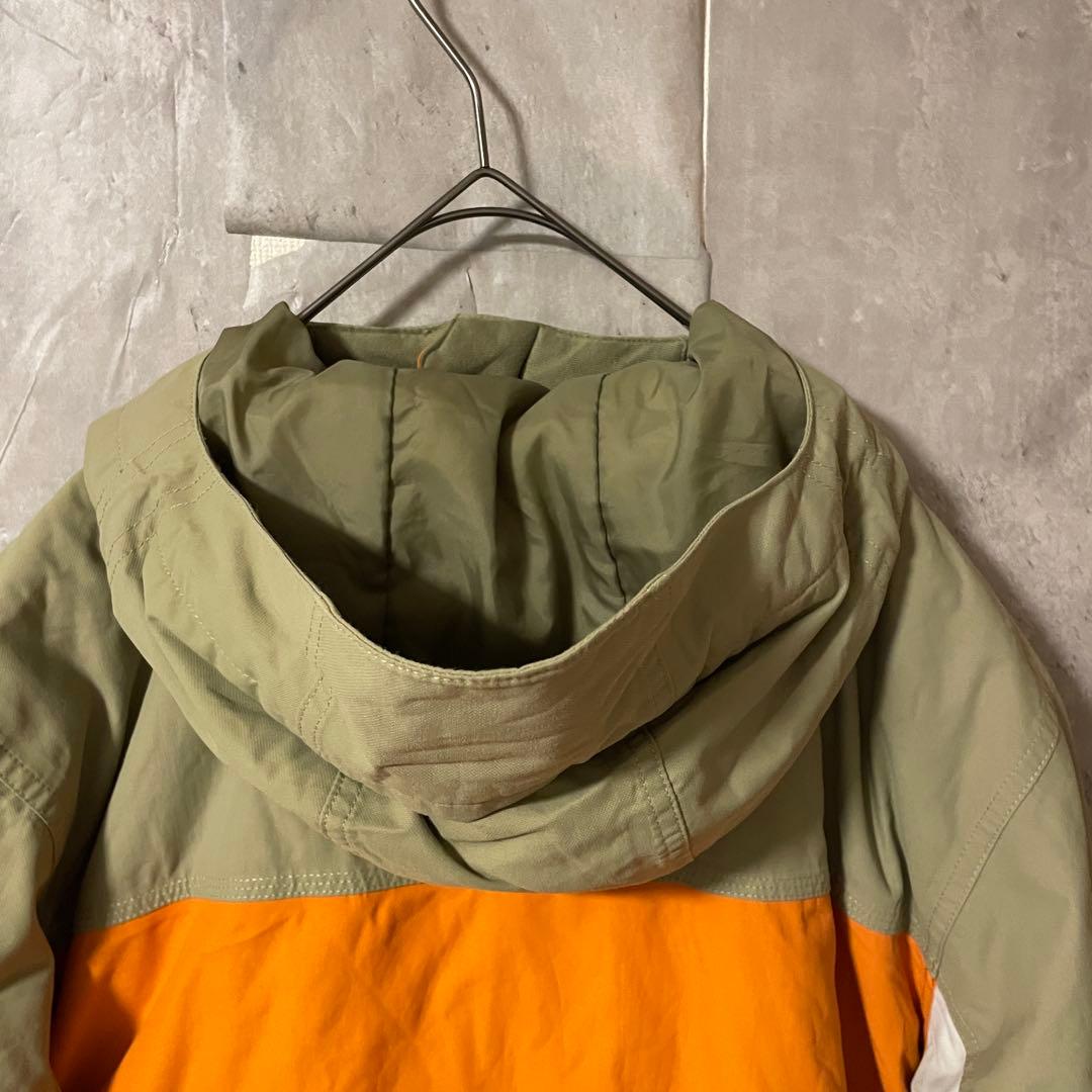 Burtonバートンスキーウェアスノーボードジャケットパーカーベージュオレンジ