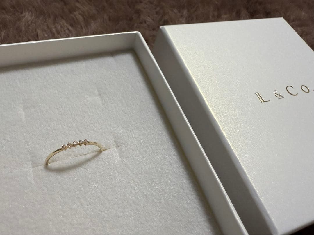 L&Co. K10ダイアモンドリング