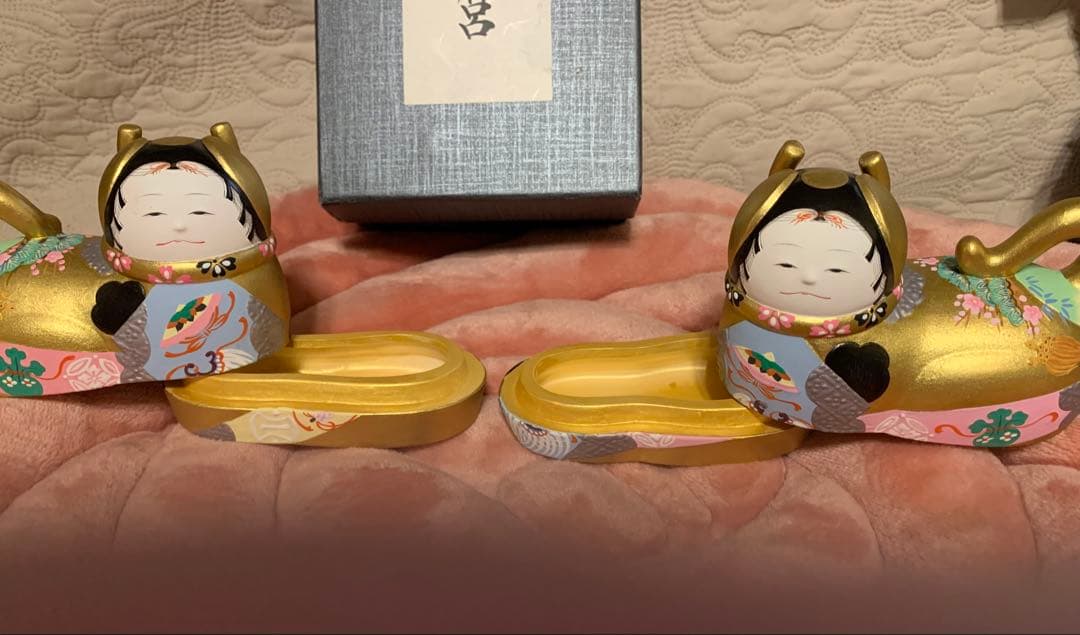 凡とろわ•*¨*•.¸犬筥 ひな祭り 久月雛人形 黒柳徹子 柏木由紀子