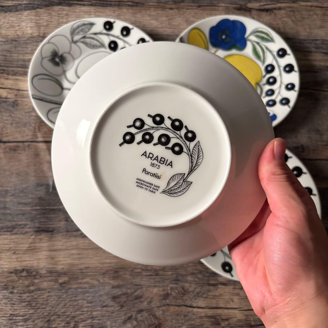 イッタラ　アラビアARABIA プレート4枚セット