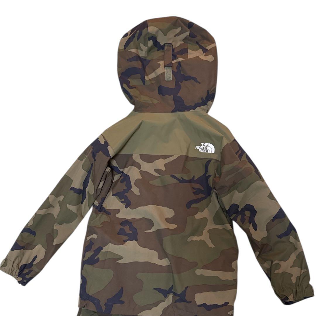 【美品】THE NORTH FACE キッズスノースーツ 130cm カモフラ