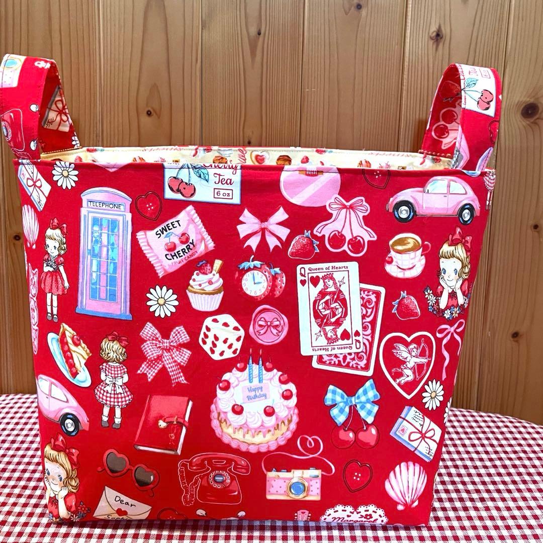 専用　布バスケット