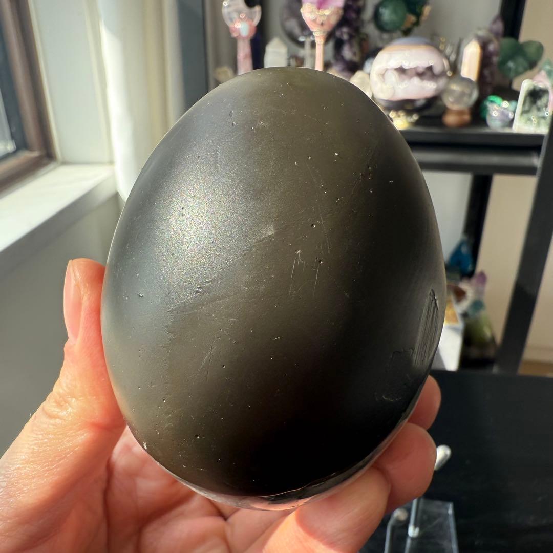 天然石アメジストのドーム　置物　NO.020213