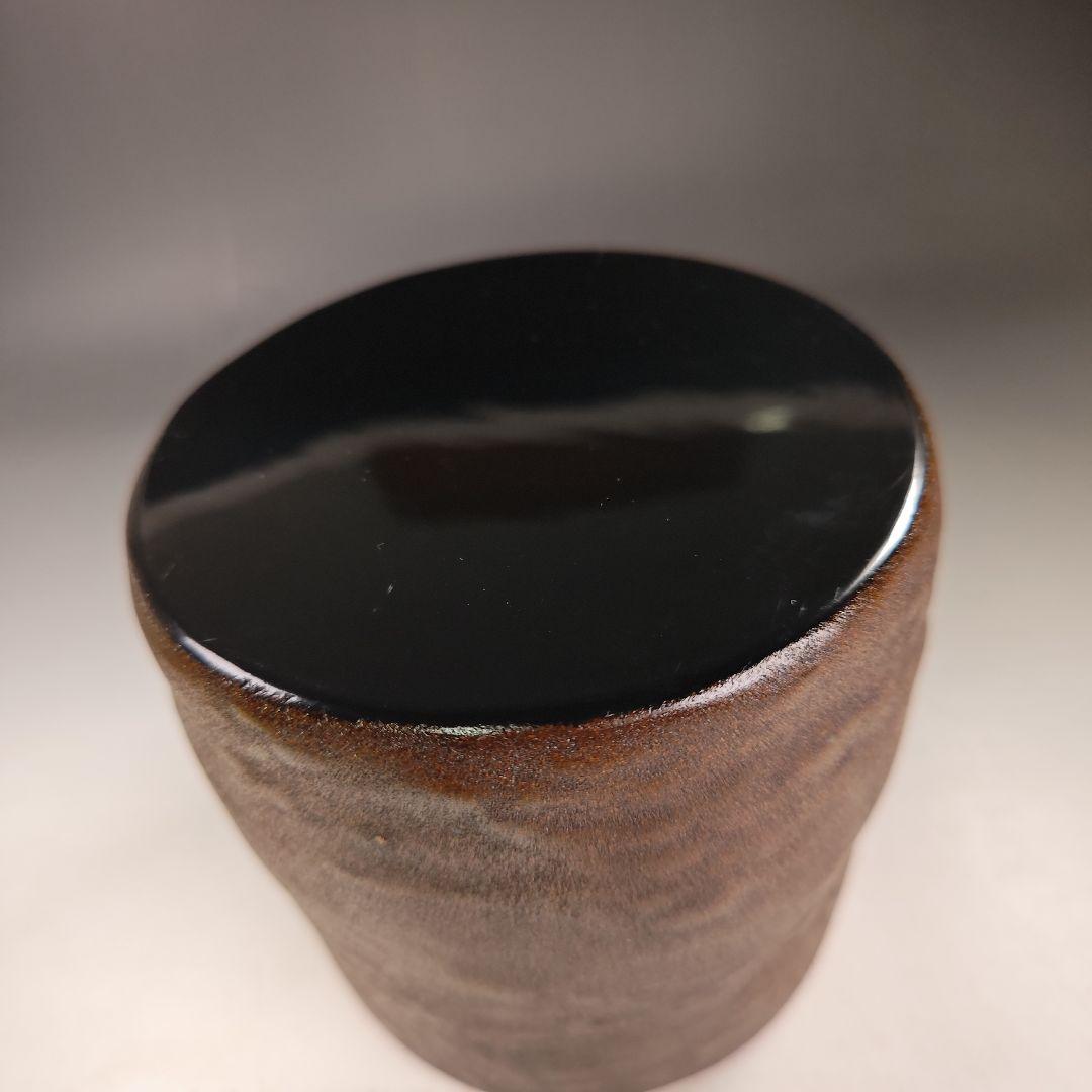 イ889 水指『作家物』『輪島塗　天然木　水指　共箱』茶道具