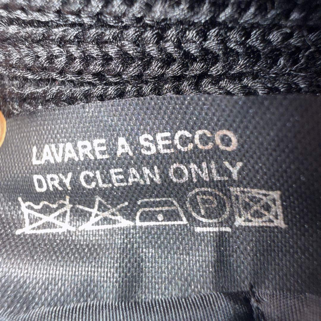 GUCCI 長袖リブニット　ブラック