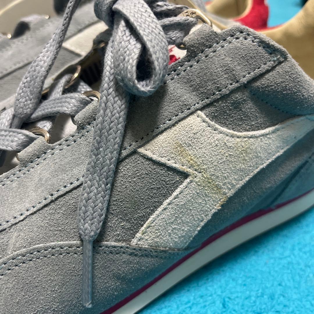 diadora Heritage スニーカー グレー/レッド　イタリア