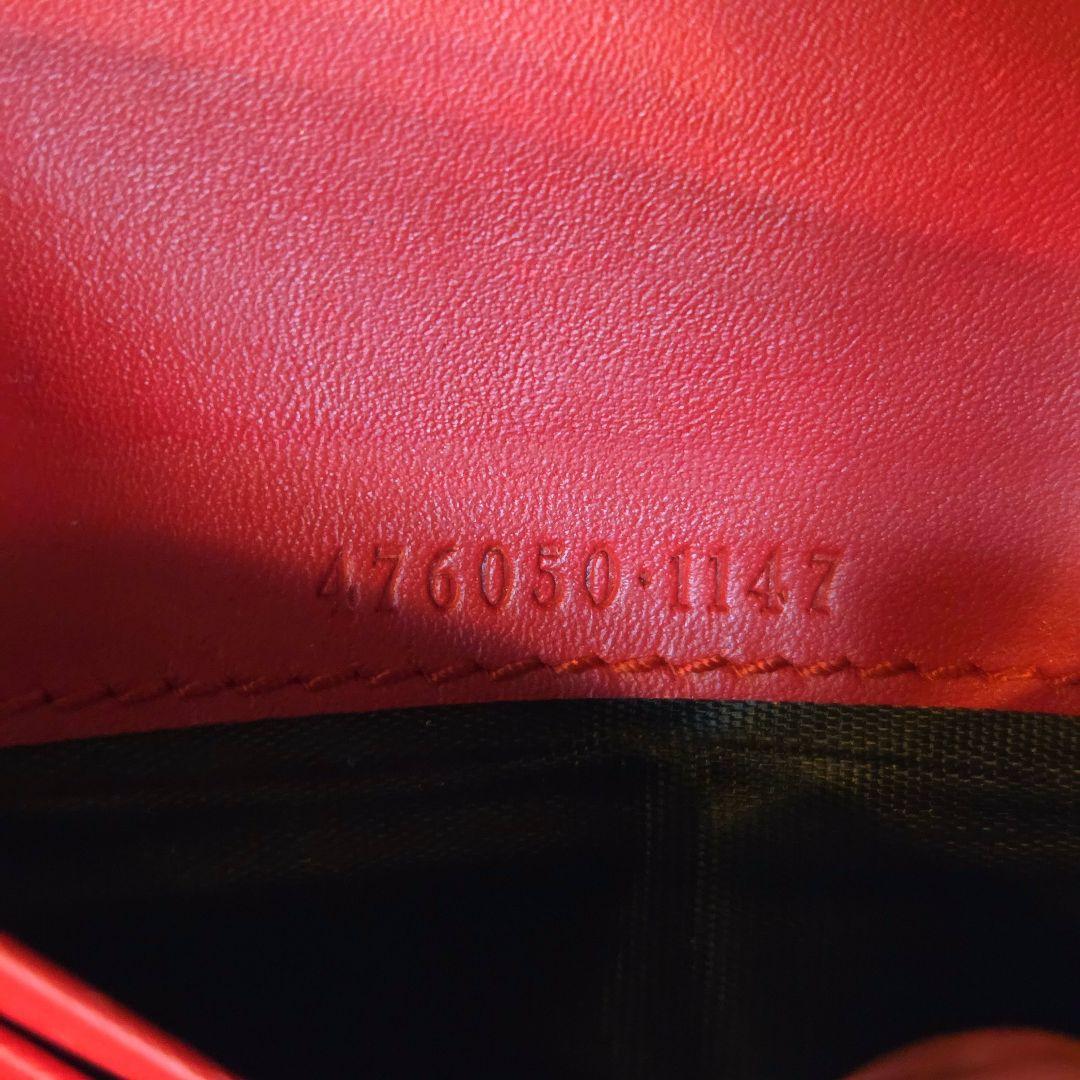 美品 GUCCI　さくらんぼ　GGスプリーム　レザー　チェリー