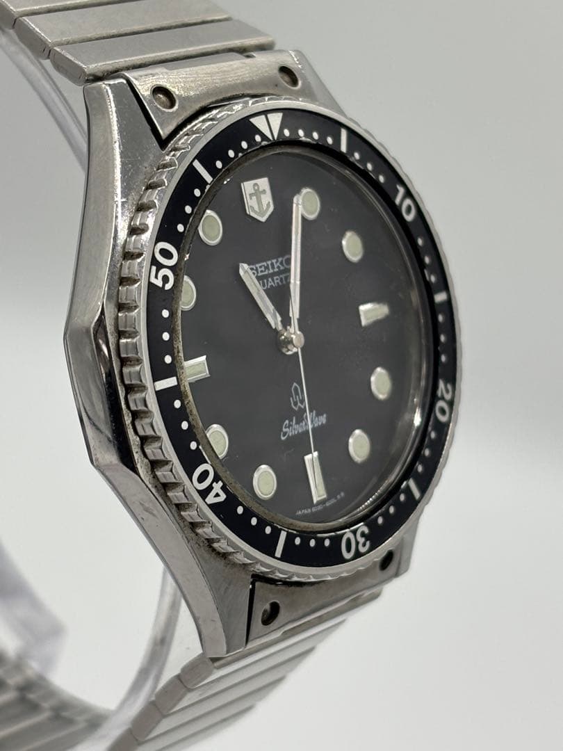 【美品】セイコー シルバーウェーブ クォーツ【6030-6000】稼働品 メンズ