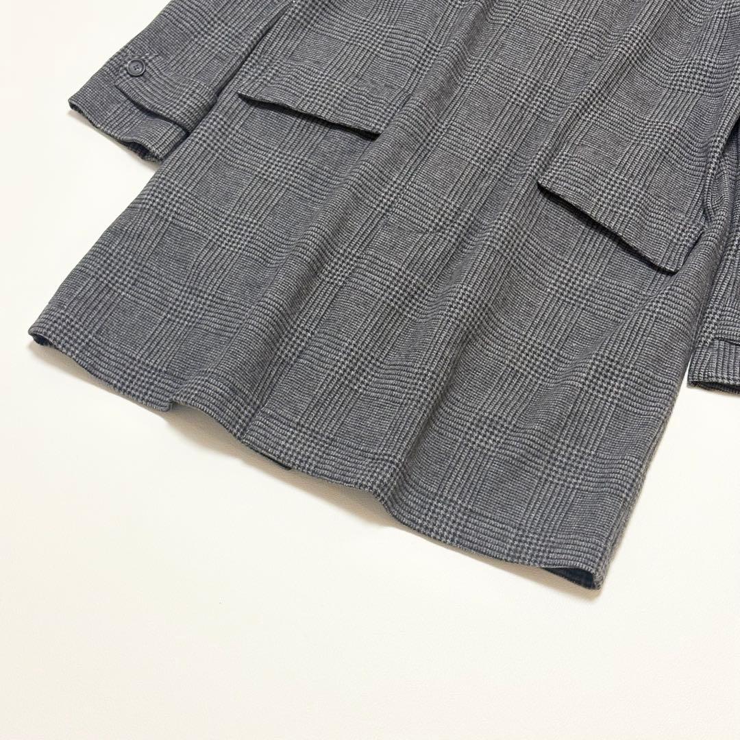 RALPH LAUREN ステンカラーコート グレンチェック XLサイズ