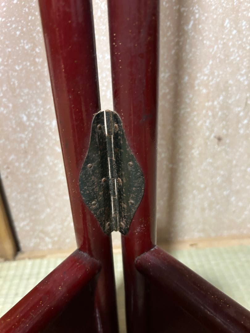 昭和レトロ　衣桁　和風ハンガーラック　着物掛け　和家具　和小物