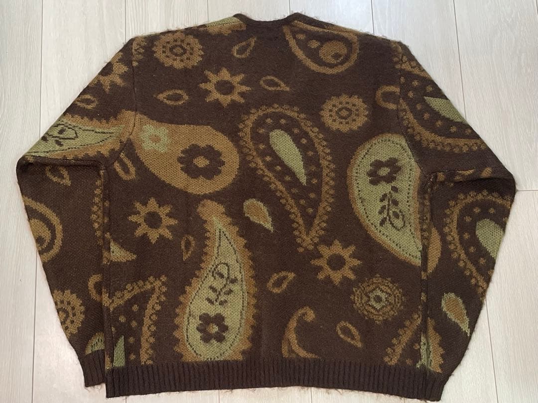 80s~90s Towncralt タウンクラフト カーディガン ペイズリー柄