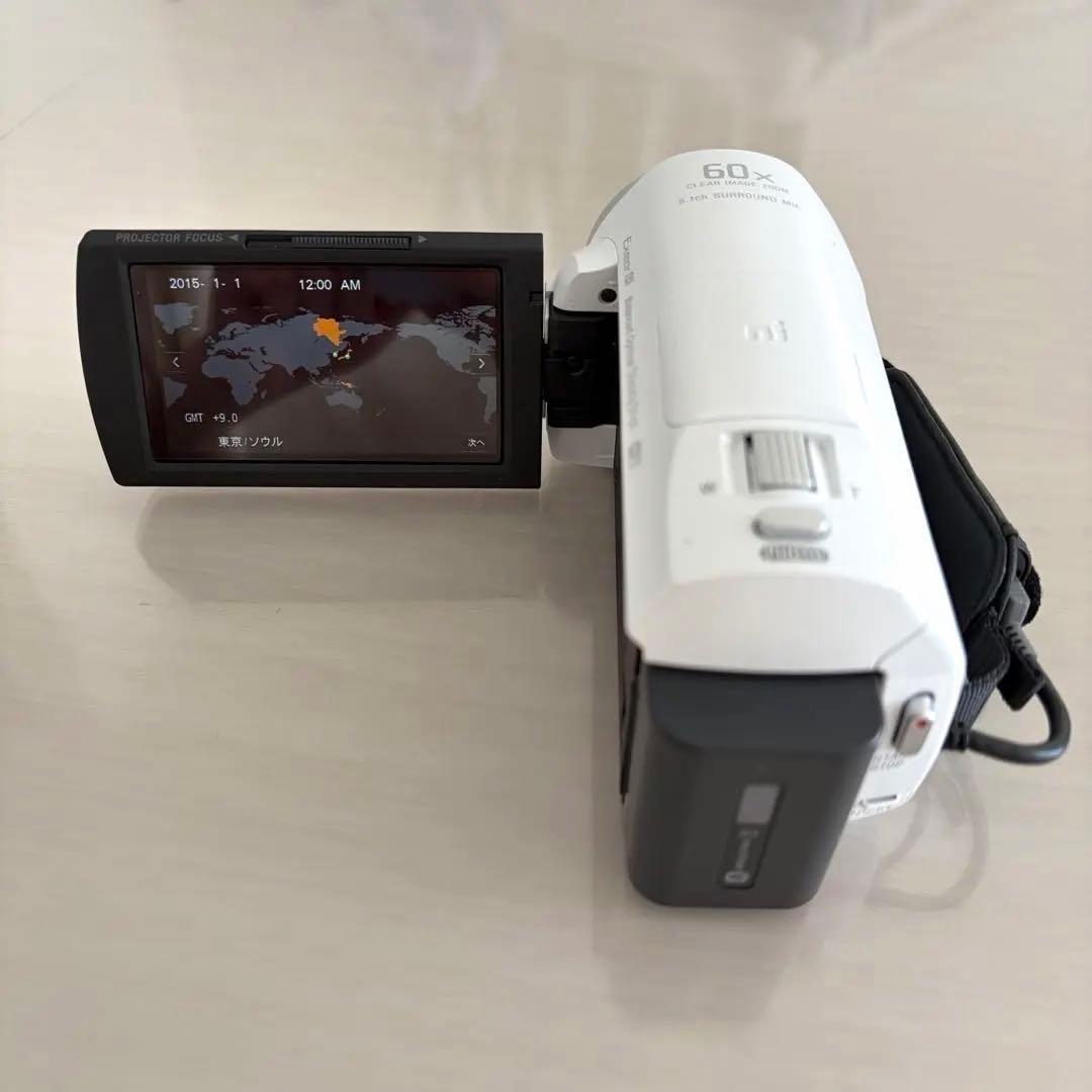 ○まみえもん○SONY HDR-PJ670 ホワイト