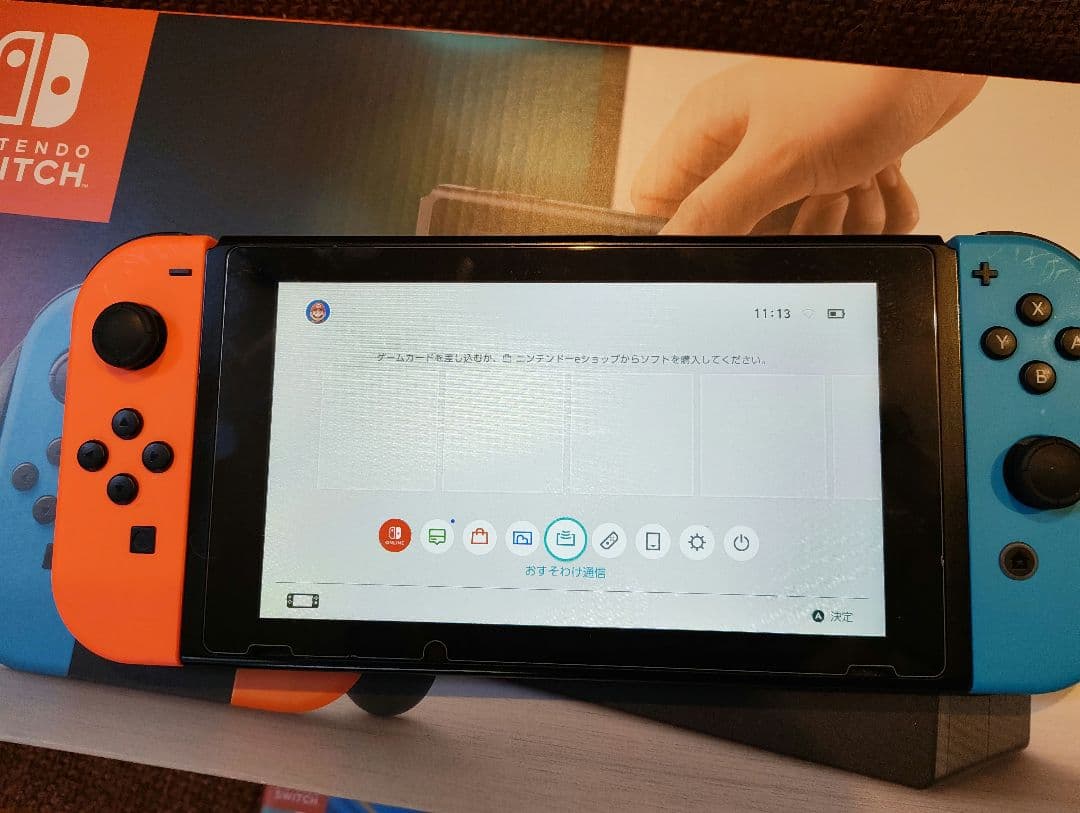 Nintendo Switch ネオンブルー/ネオンレッド 本体 + ゲーム2本