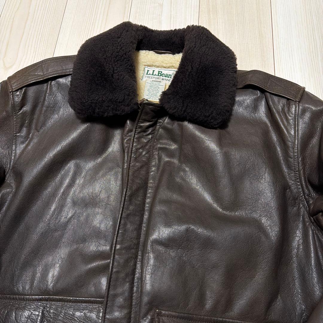 た*か様 極上美品　L.L.BEAN g-1 g1 フライトジャケット　USA製